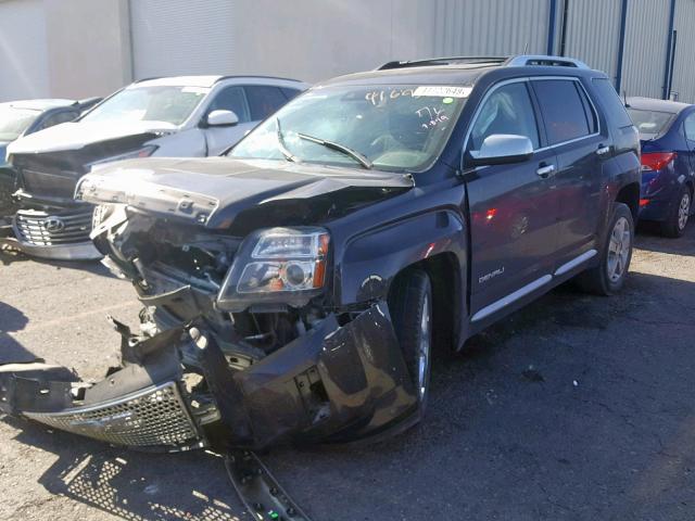 2GKALYEK0D6411596 - 2013 GMC TERRAIN DE GRAY photo 2