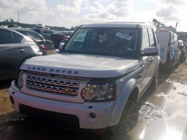 SALAG2D42DA674992 - 2013 LAND ROVER LR4 HSE WHITE photo 2