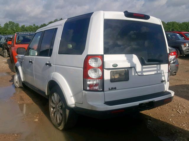 SALAG2D42DA674992 - 2013 LAND ROVER LR4 HSE WHITE photo 3