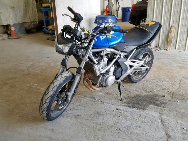 JKAEXEA117A021783 - 2007 KAWASAKI EX650 A Mavi foto 2