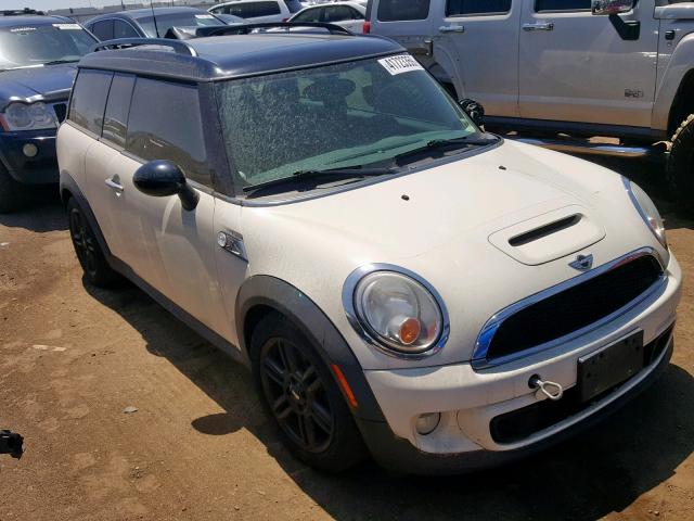 WMWZG3C57BTY30887 - 2011 MINI COOPER S C WHITE photo 1