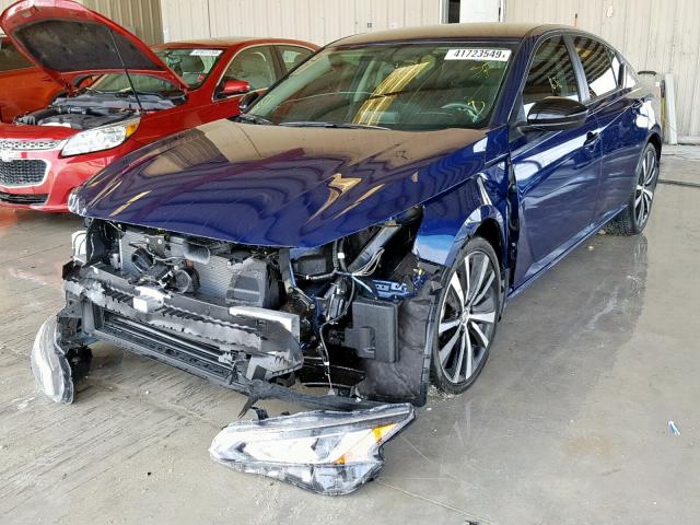 1N4BL4CV8KC208908 - 2019 NISSAN ALTIMA SR BLUE photo 2