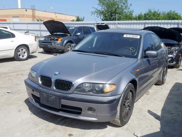 WBAEW53425PN37271 - 2005 BMW 330 XI SILVER photo 2