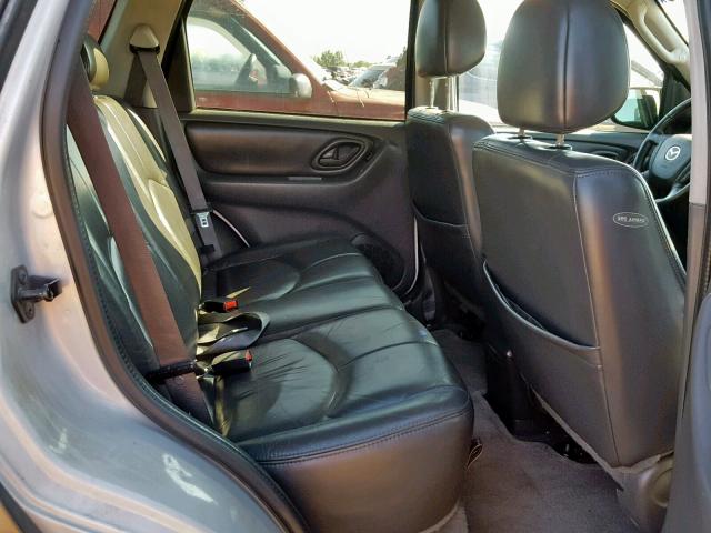 4F2CZ96114KM09755 - 2004 MAZDA TRIBUTE ES 银色 照片 6