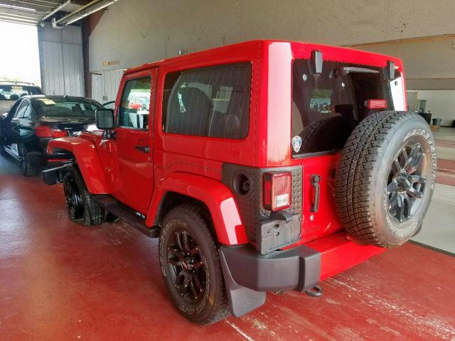 1C4AJWBG9JL801086 - 2018 JEEP WRANGLER S RED photo 3