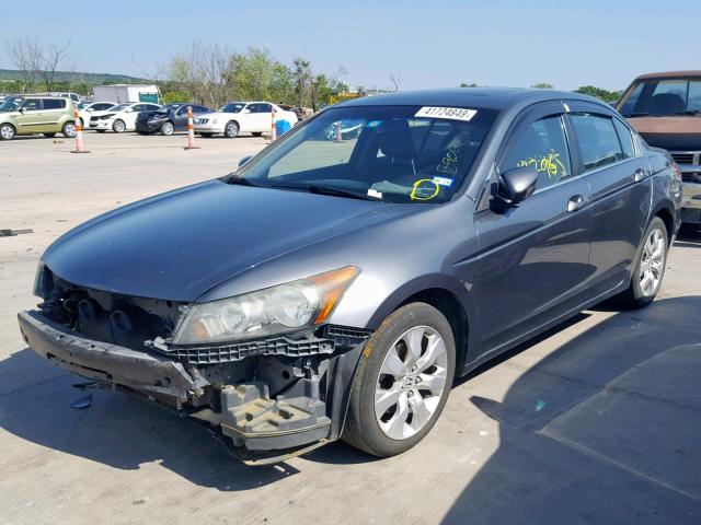 1HGCP26868A151627 - 2008 HONDA ACCORD EXL GRAY photo 2