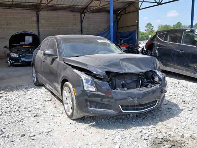 1G6AA5RA5D0178375 - 2013 CADILLAC ATS BLACK photo 1