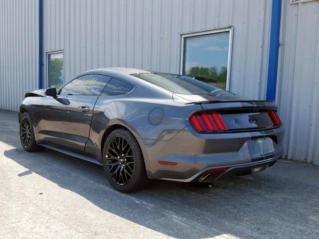 1FA6P8CF4H5246302 - 2017 FORD MUSTANG GT GRAY photo 3