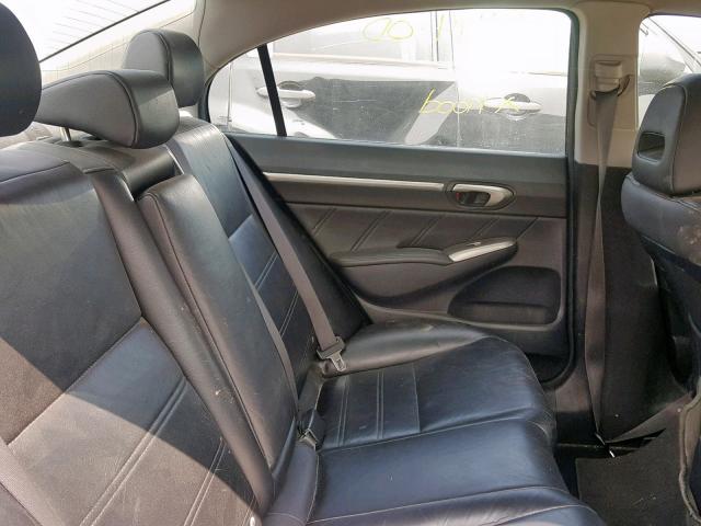 2HHFD55798H202017 - 2008 ACURA CSX TECHNO BLACK photo 6