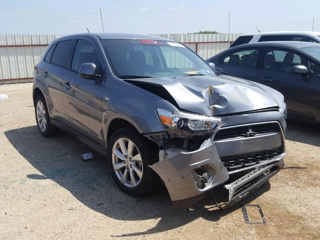 4A4AP3AU8DE024339 - 2013 MITSUBISHI OUTLANDER SILVER photo 1