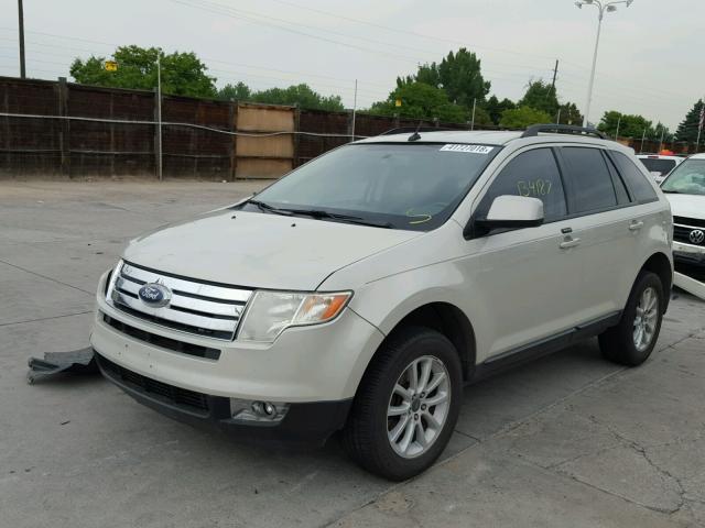 2FMDK48C07BB02789 - 2007 FORD EDGE SEL CREAM photo 2