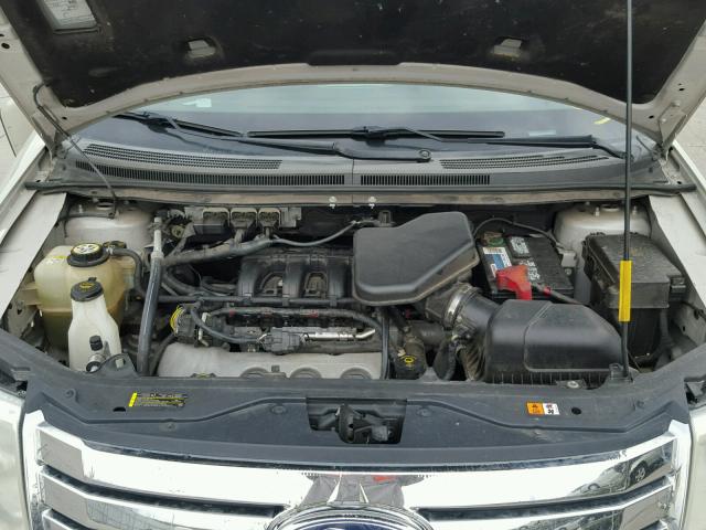 2FMDK48C07BB02789 - 2007 FORD EDGE SEL CREAM photo 7