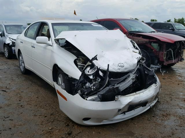 JTHBA30G455136211 - 2005 LEXUS ES 330 WHITE photo 1