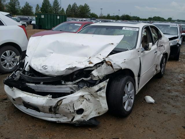 JTHBA30G455136211 - 2005 LEXUS ES 330 WHITE photo 2