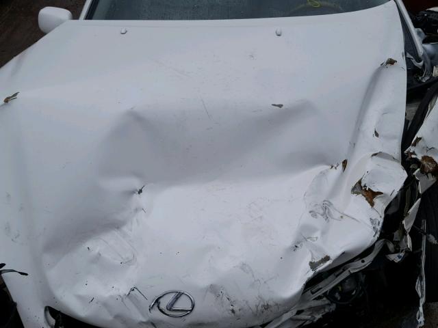 JTHBA30G455136211 - 2005 LEXUS ES 330 WHITE photo 7