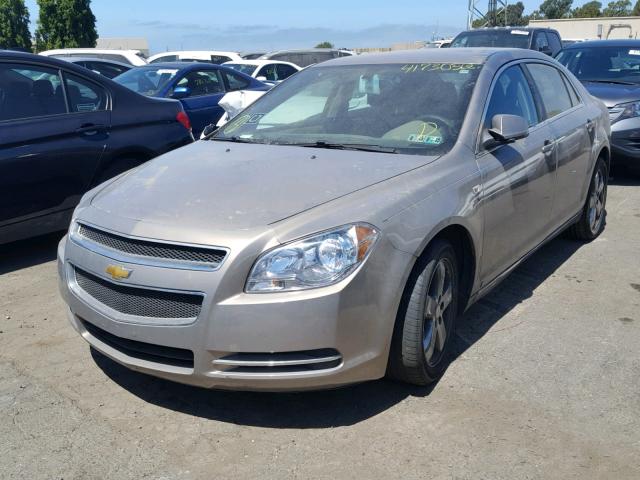 1G1ZH57B68F228235 - 2008 CHEVROLET MALIBU 1LT BROWN photo 2