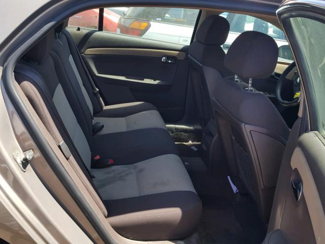 1G1ZH57B68F228235 - 2008 CHEVROLET MALIBU 1LT BROWN photo 6