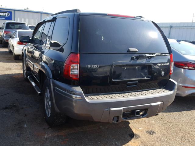 4NUDS13S242100680 - 2004 ISUZU ASCENDER S Yaşıl foto 3