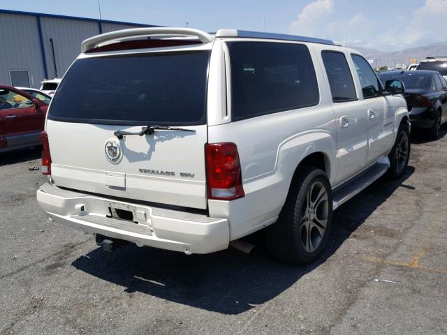 3GYFK66N93G235551 - 2003 CADILLAC ESCALADE E WHITE photo 4