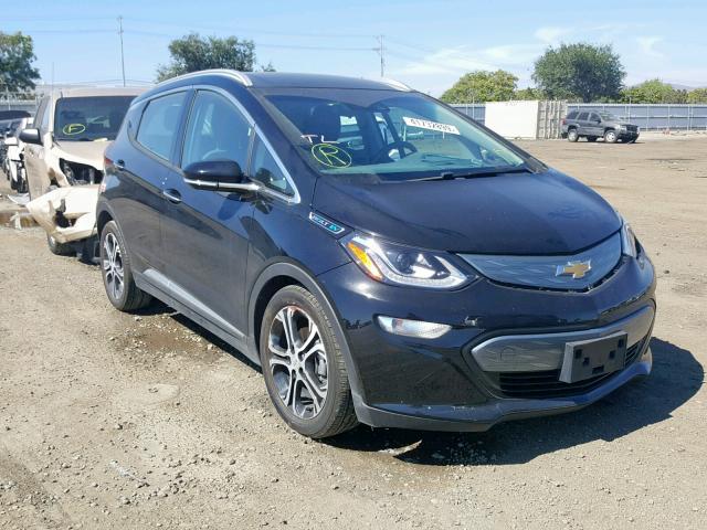 1G1FX6S08H4151106 - 2017 CHEVROLET BOLT EV PR BLACK photo 1