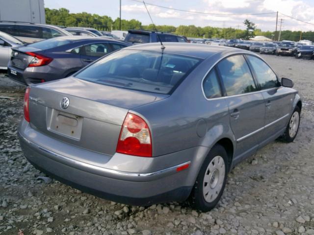 WVWPD63BX2E413245 - 2002 VOLKSWAGEN PASSAT GLS BLUE photo 4