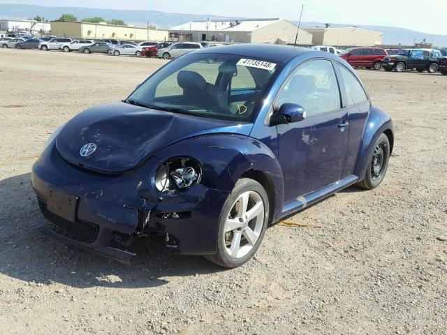 3VWSW31C56M417070 - 2006 VOLKSWAGEN NEW BEETLE Mavi foto 2