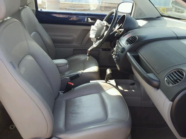 3VWSW31C56M417070 - 2006 VOLKSWAGEN NEW BEETLE Mavi foto 5