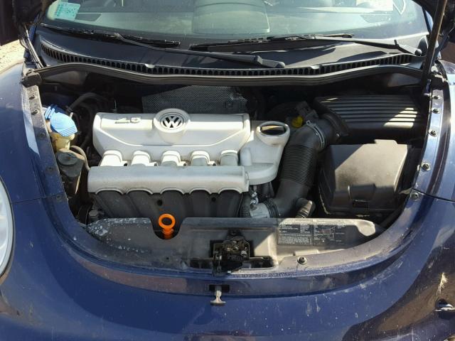 3VWSW31C56M417070 - 2006 VOLKSWAGEN NEW BEETLE Mavi foto 7