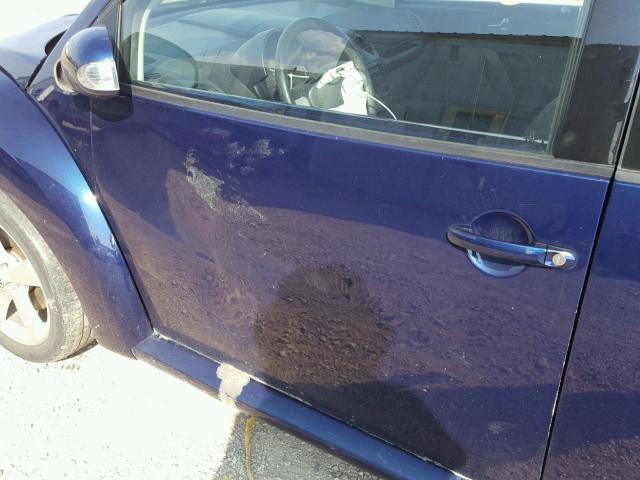 3VWSW31C56M417070 - 2006 VOLKSWAGEN NEW BEETLE Mavi foto 9