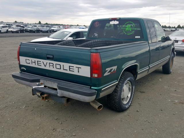 1GCEK19K3SE138373 - 1995 CHEVROLET GMT-400 K1 GREEN photo 4