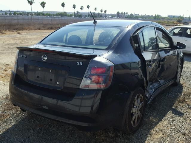 3N1AB6AP2AL676325 - 2010 NISSAN SENTRA 2.0 BLACK photo 4