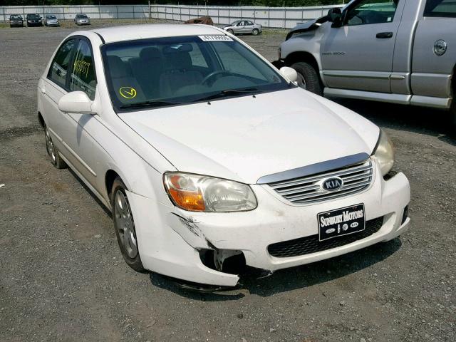 KNAFE121675431542 - 2007 KIA SPECTRA EX WHITE photo 1