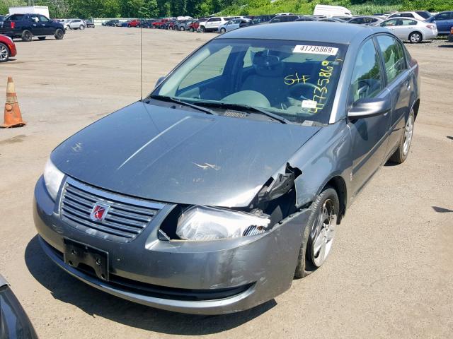 1G8AJ58F47Z198900 - 2007 SATURN ION LEVEL GRAY photo 2