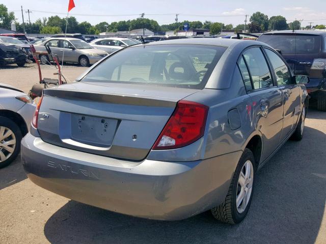 1G8AJ58F47Z198900 - 2007 SATURN ION LEVEL GRAY photo 4