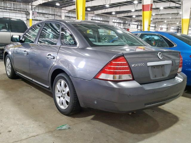 1MEHM40146G616967 - 2006 MERCURY MONTEGO LU GRAY photo 3