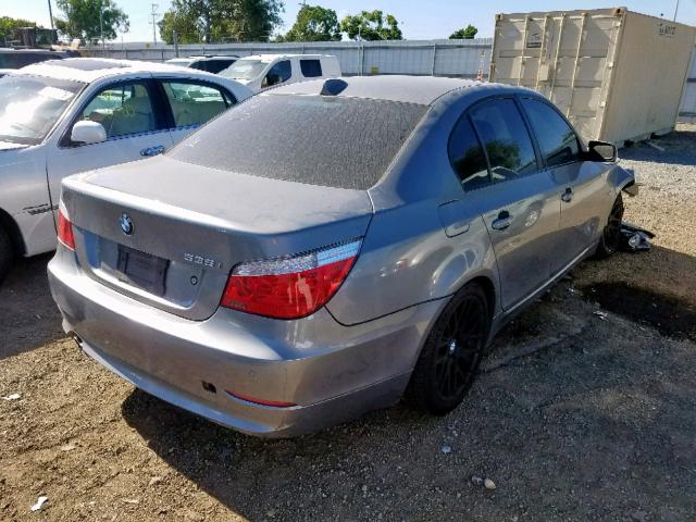 WBANW13568CZ71416 - 2008 BMW 535 I GRAY photo 4