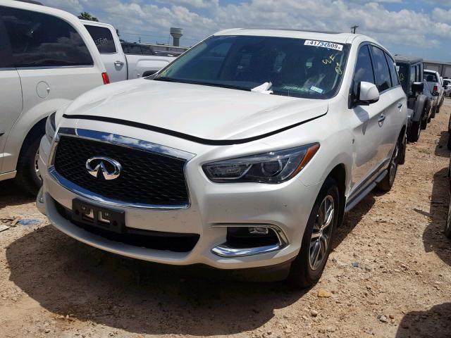 5N1DL0MN9KC512156 - 2019 INFINITI QX60 LUXE WHITE photo 2