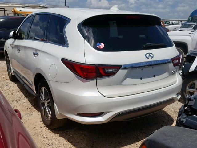 5N1DL0MN9KC512156 - 2019 INFINITI QX60 LUXE WHITE photo 3