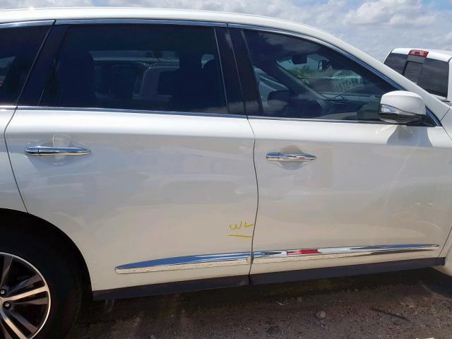 5N1DL0MN9KC512156 - 2019 INFINITI QX60 LUXE WHITE photo 9