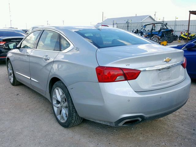 2G1125S38J9139831 - 2018 CHEVROLET IMPALA PRE ვერცხლისფერი ფოტო 3