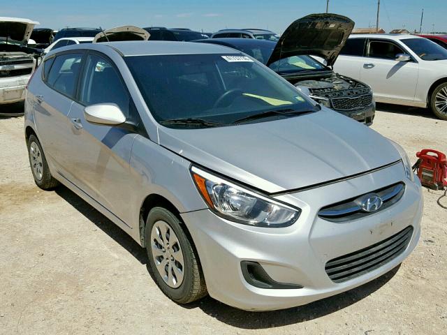 KMHCT5AE5HU339283 - 2017 HYUNDAI ACCENT SE SILVER photo 1