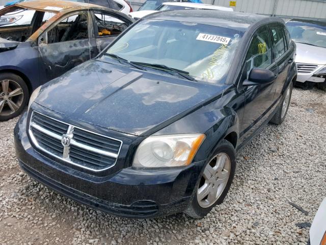 1B3HB48A09D200370 - 2009 DODGE CALIBER SX BLACK photo 2