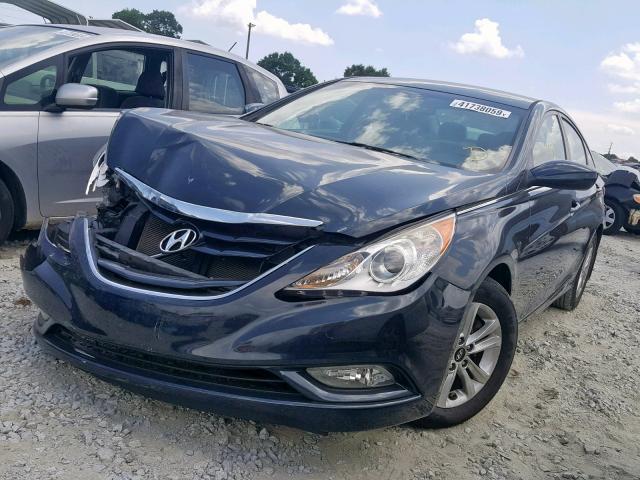 5NPEB4AC3DH628398 - 2013 HYUNDAI SONATA GLS GRAY photo 2