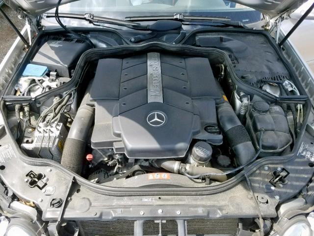 WDBUF83J65X176261 - 2005 MERCEDES-BENZ E 500 4MAT SILVER photo 7