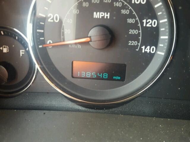 1J8HH48K16C134802 - 2006 JEEP COMMANDER WHITE photo 8