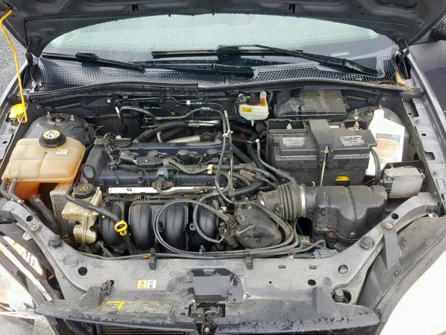 1FAFP34N57W270710 - 2007 FORD FOCUS ZX4 GRAY photo 7