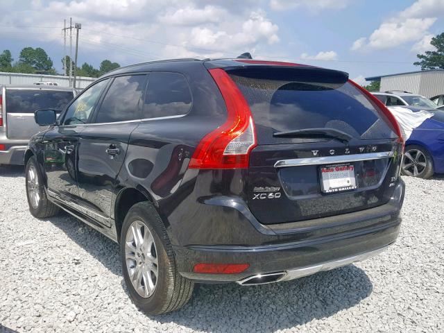 YV4612RK2F2630393 - 2015 VOLVO XC60 T5 BLACK photo 3