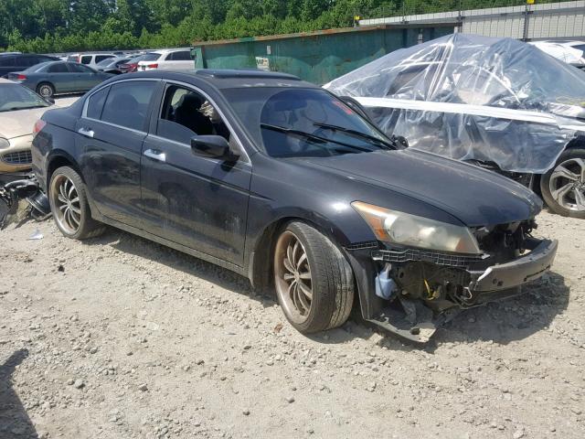 5KBCP36839B501830 - 2009 HONDA ACCORD EXL BLACK photo 1