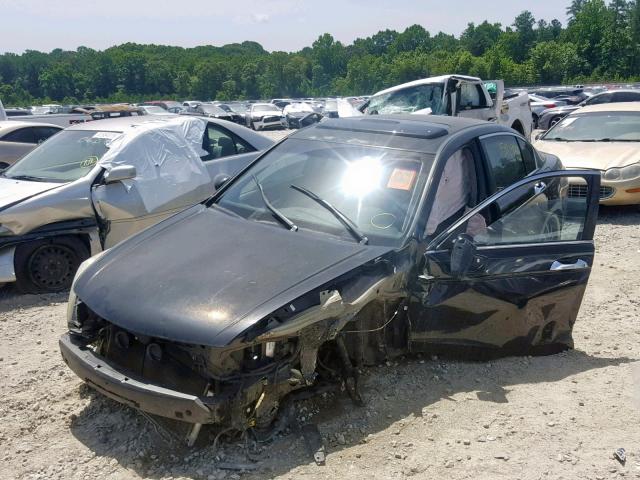 5KBCP36839B501830 - 2009 HONDA ACCORD EXL BLACK photo 2