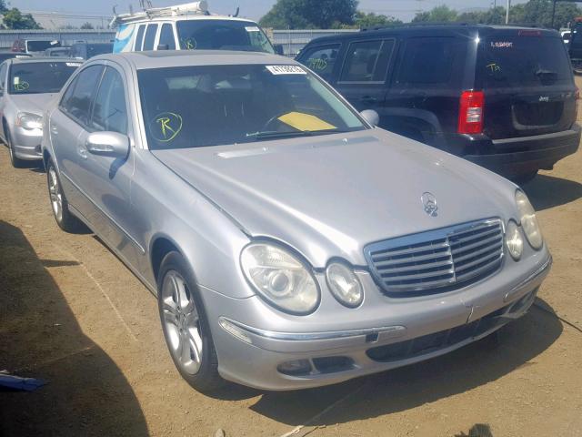 WDBUF56J26A927399 - 2006 MERCEDES-BENZ E 350 SILVER photo 1